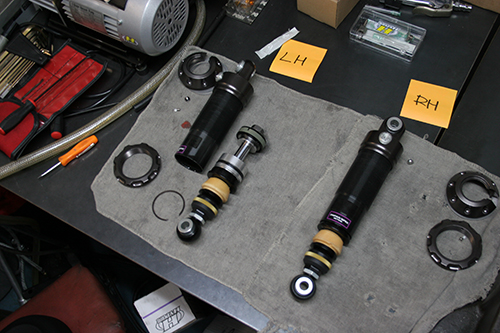 リアショックユニットカスタムオーダー